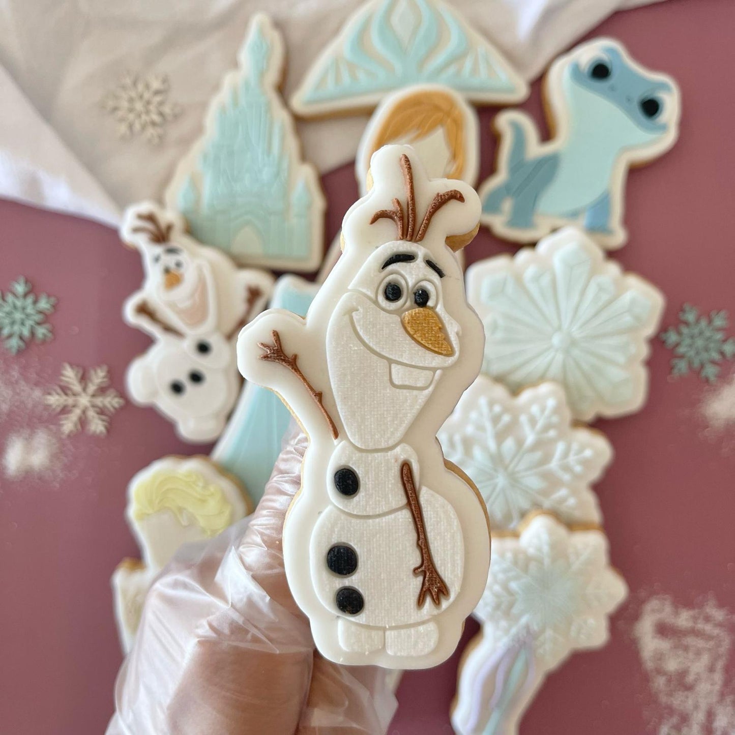 FROZEN 9 - Olaf (Ausstechform und Stamp)