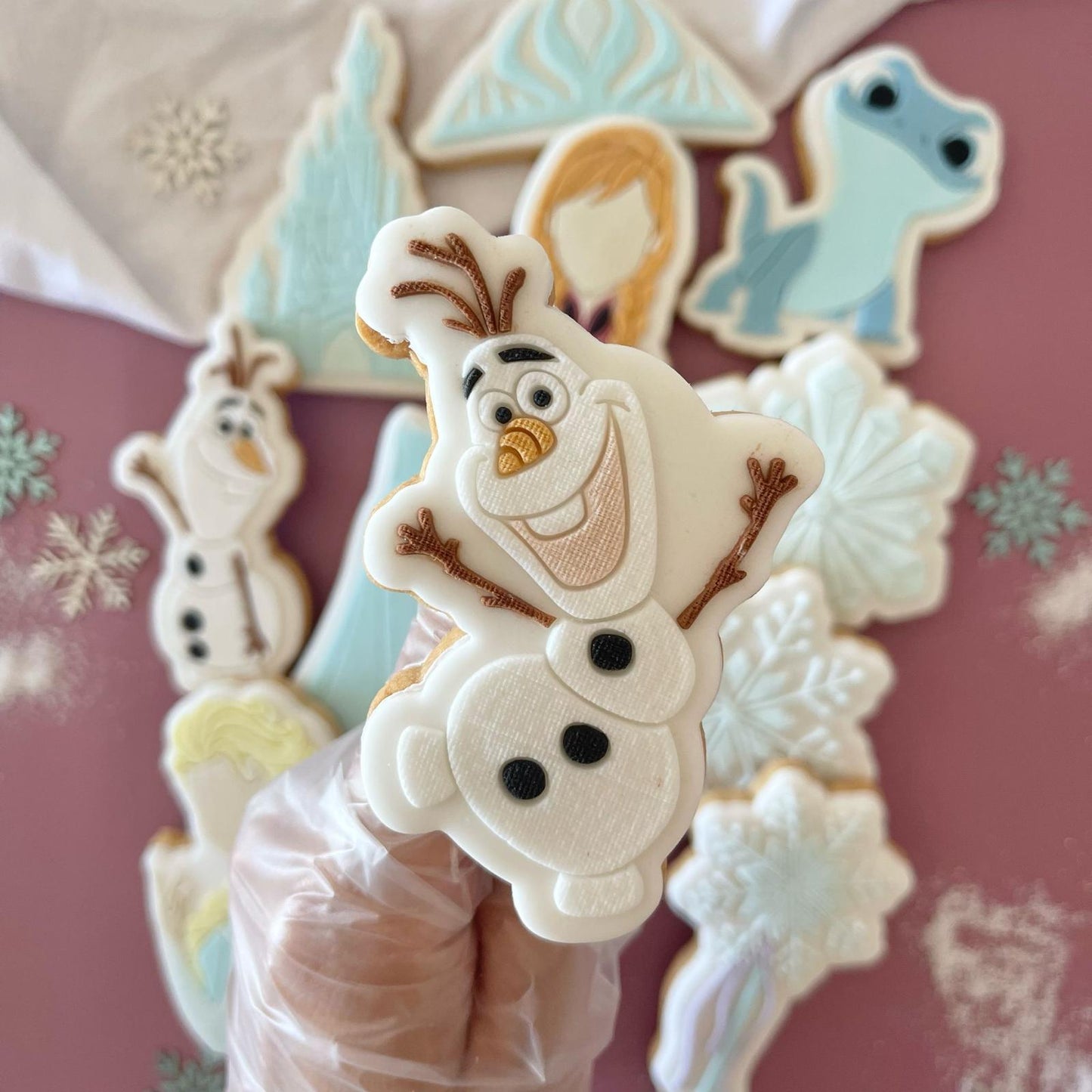 FROZEN 11 - Olaf (Ausstechform und Stamp)