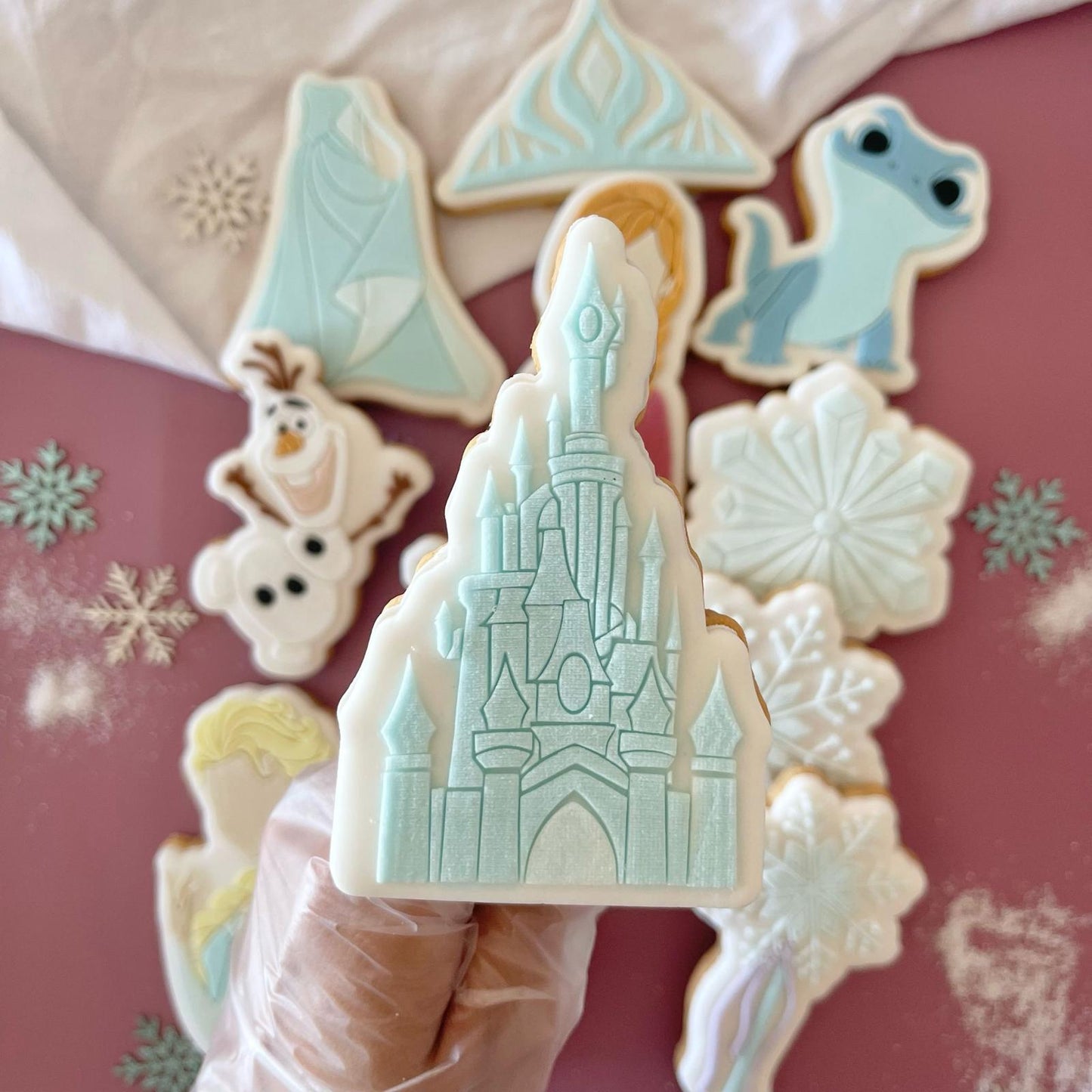 FROZEN 13 - Schloss (Ausstechform und Stamp)