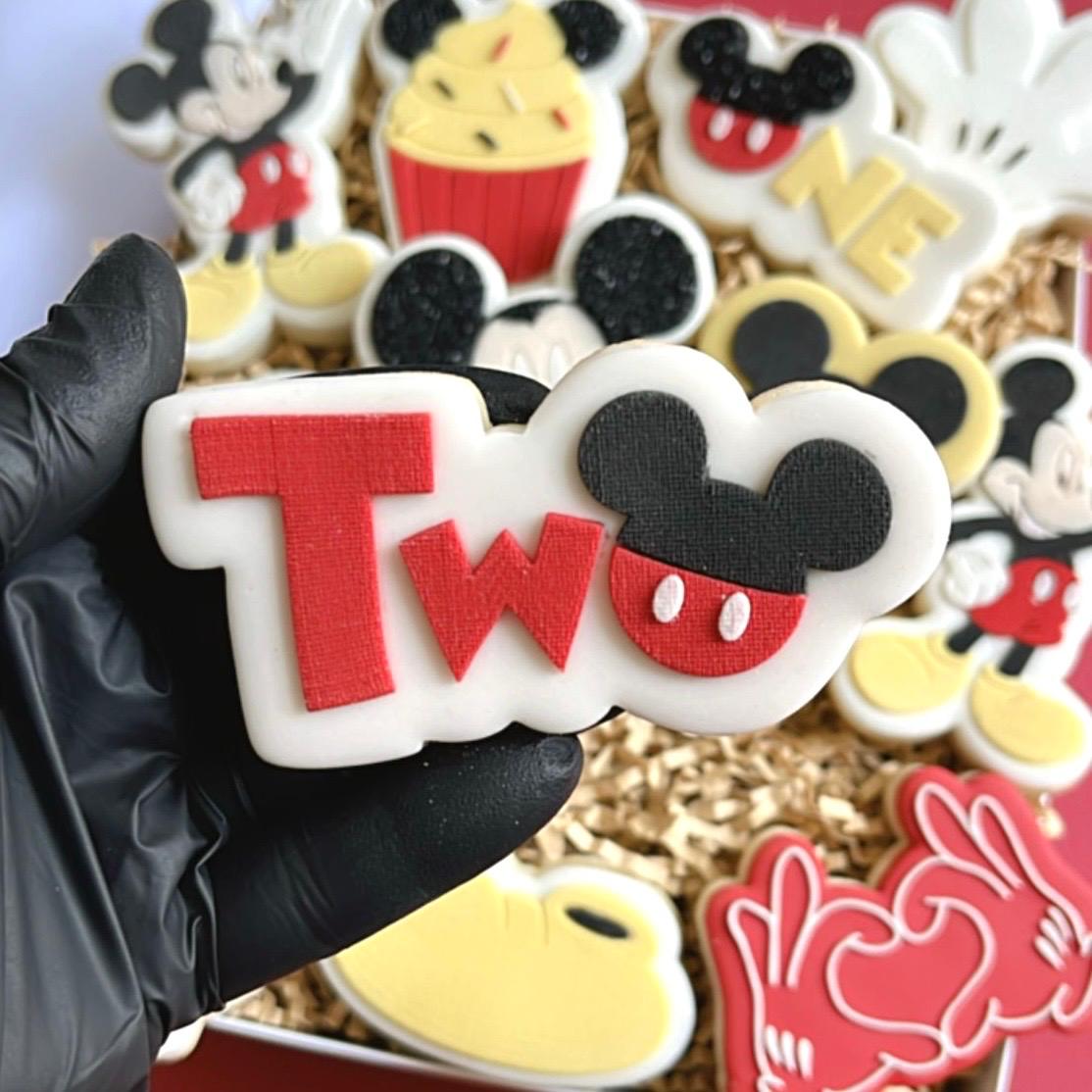MICKEY 11 - Mickey-Zwei (Ausstechform und Stamp)