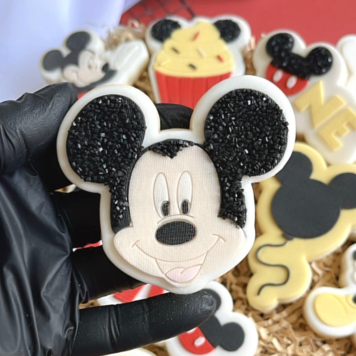 MICKEY 1 - Mickey-Kopf (Ausstechform und Stamp)