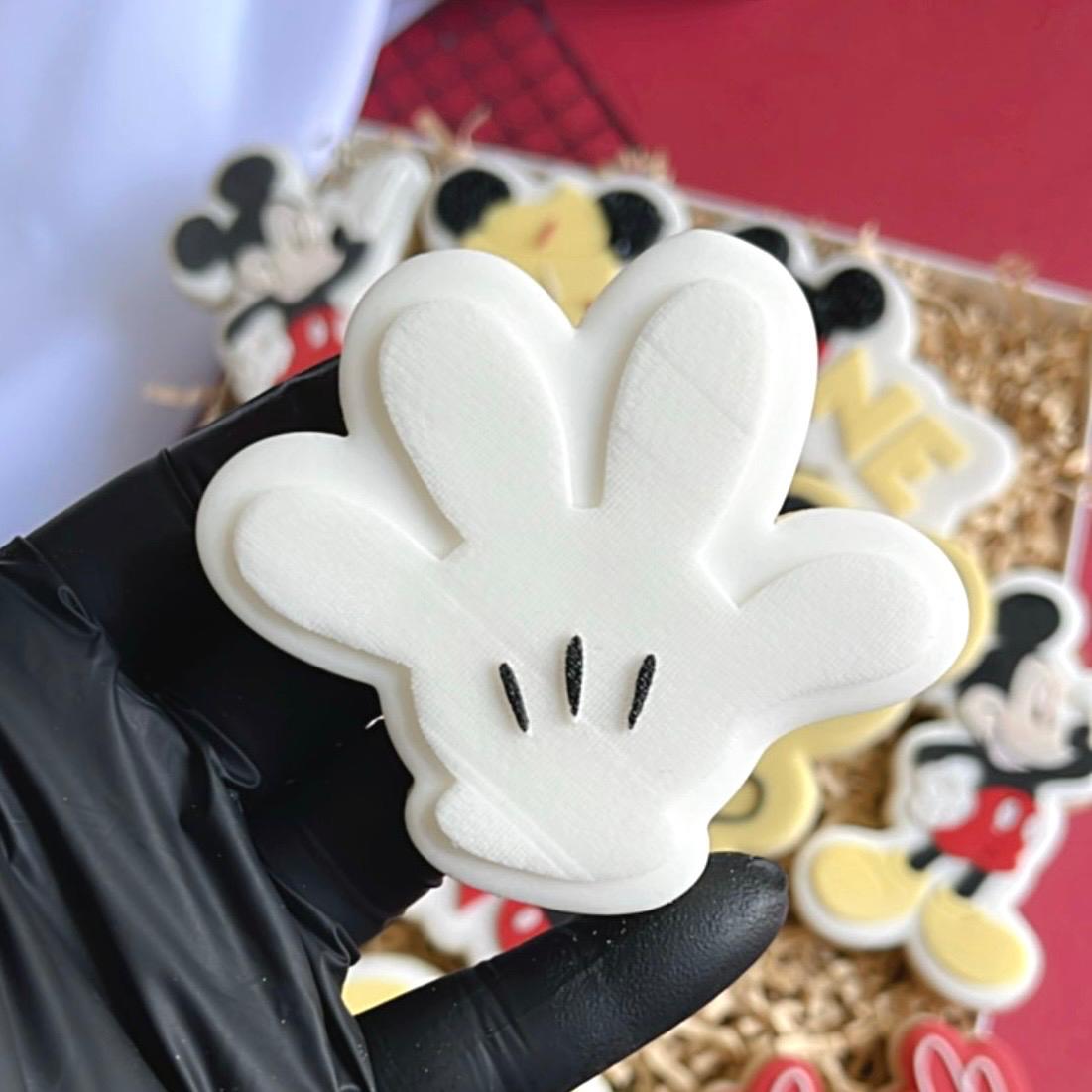 MICKEY 5 - Handschuhe (Ausstechform und Stamp)