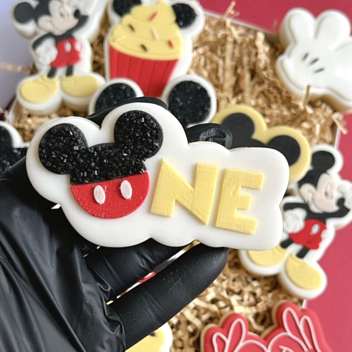 MICKEY 10 - Mickey-Eins (Ausstechform und Stamp)