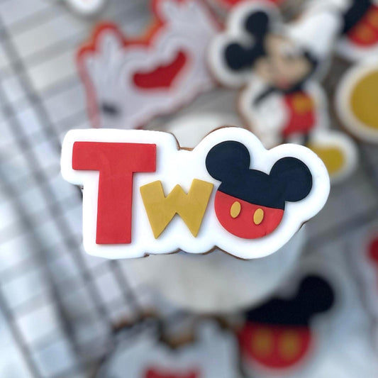 MICKEY 11 - Mickey-Zwei (Ausstechform und Stamp)