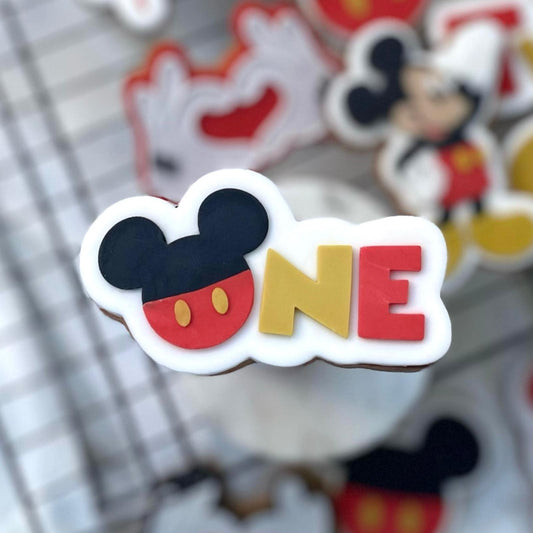 MICKEY 10 - Mickey-Eins (Ausstechform und Stamp)