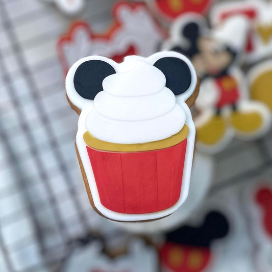 MICKEY 8 - Cupcake (Ausstechform und Stamp)