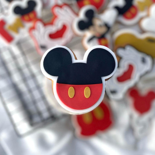 MICKEY 3 - Mickey-Kopf (Ausstechform und Stamp)