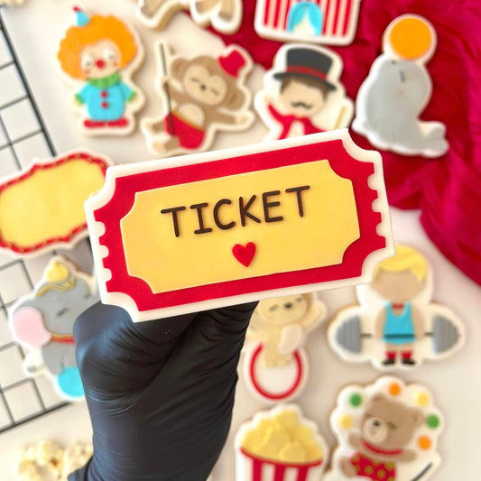ZIRKUS 14 - Ticket (Ausstechform und Stamp)