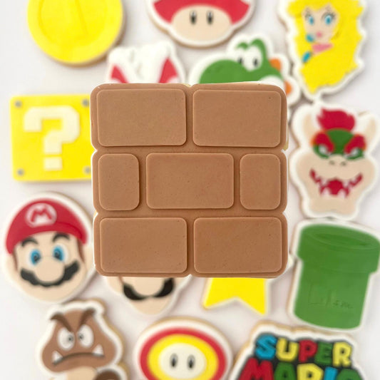 MARIO 12 - Ziegelblock (Ausstechform und Stamp)