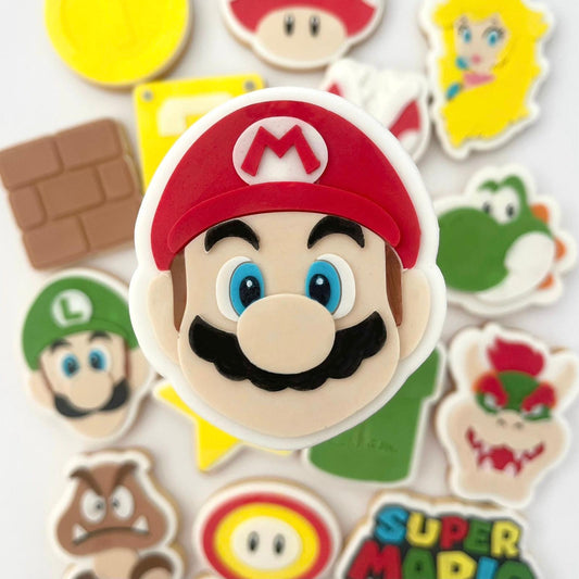 MARIO 1 - Mario (Ausstechform und Stamp)