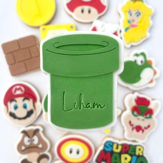 MARIO 10 - Rohr (Ausstechform und Stamp)