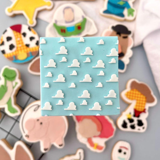 TOY STORY 17 - Wolkenmuster (Ausstechform und Stamp)