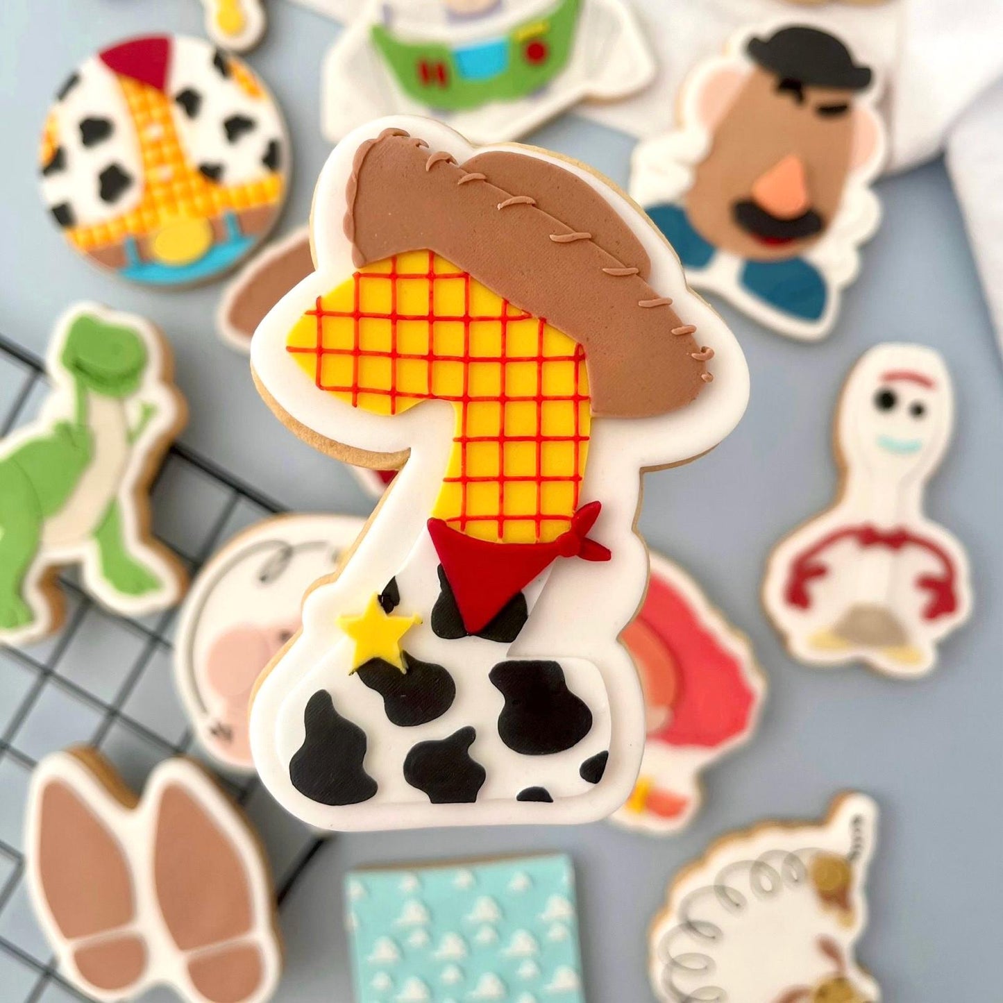 TOY STORY 14 - Nummer 2 (Ausstechform und Stamp)