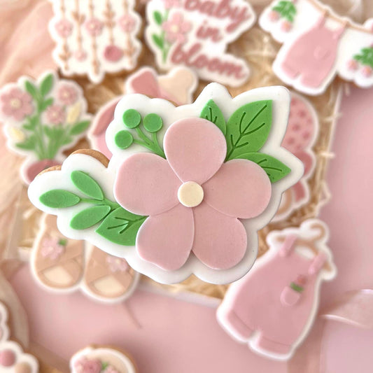 BABY IN BLOOM 5 - Blume (Ausstechform und Stamp)