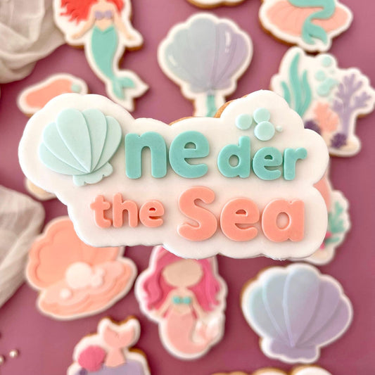 MEERJUNGFRAU (2) 5 - One der the Sea (Ausstechform und Stamp)