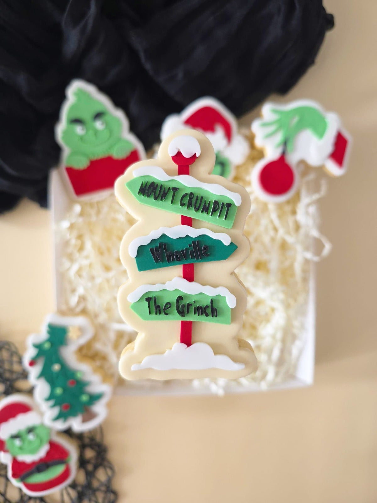 WEIHNACHTEN 2025 - 44 Grinch-Schild