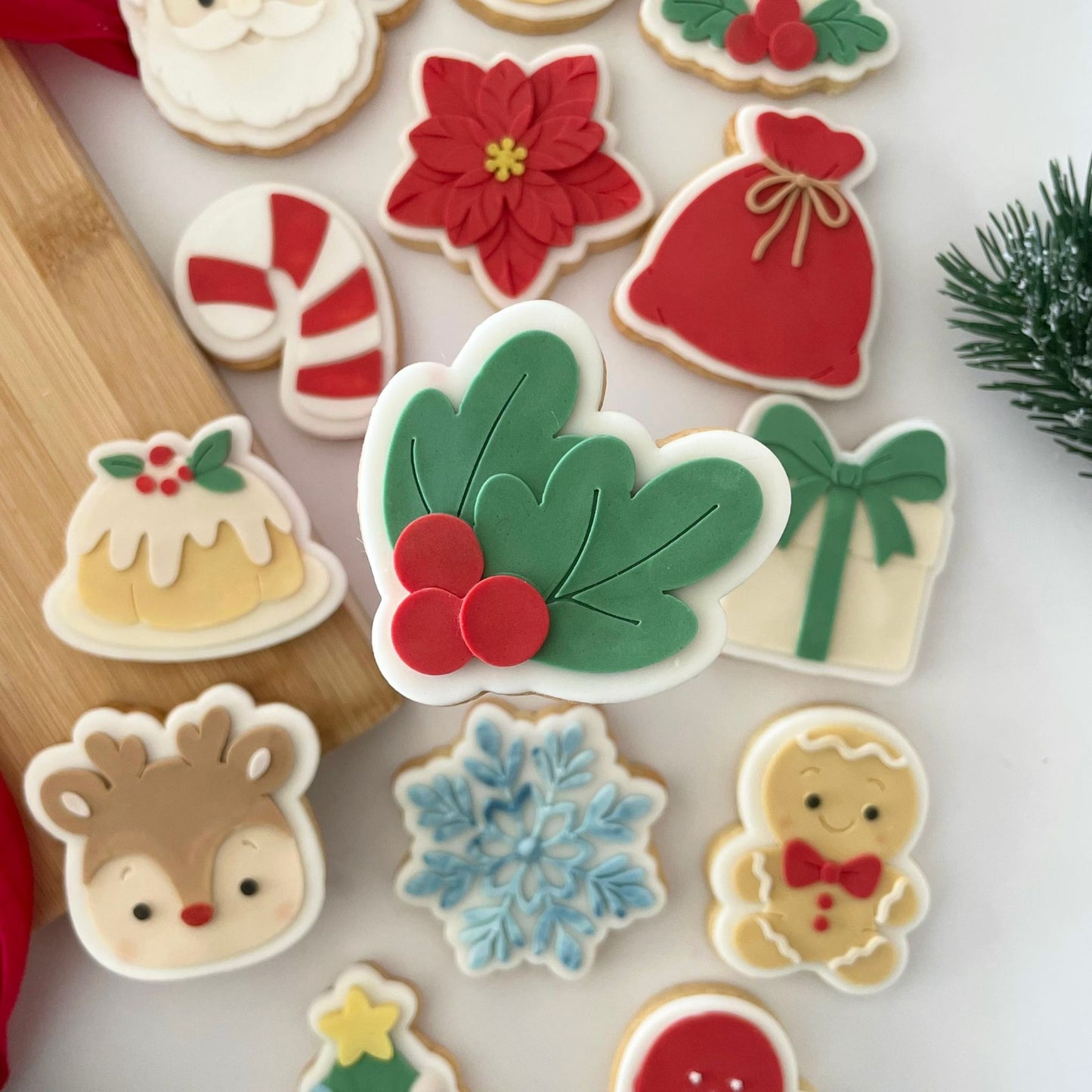 WEIHNACHTEN 2025 - 152 Mistelblatt - MINI