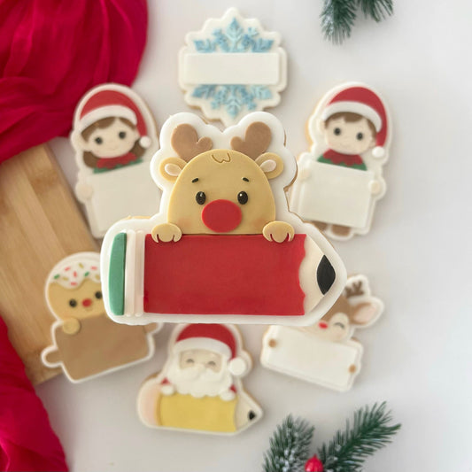 WEIHNACHTEN 2025 - 146 Hirsch mit Bleistift