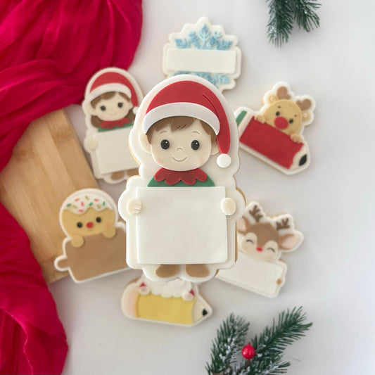 WEIHNACHTEN 2025 - 137 Elfenjunge mit Rahmen