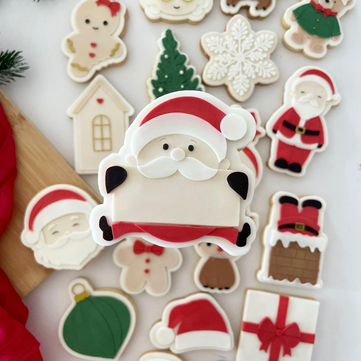 WEIHNACHTEN 2025 - 10 Platzhalter - Weihnachtsmann