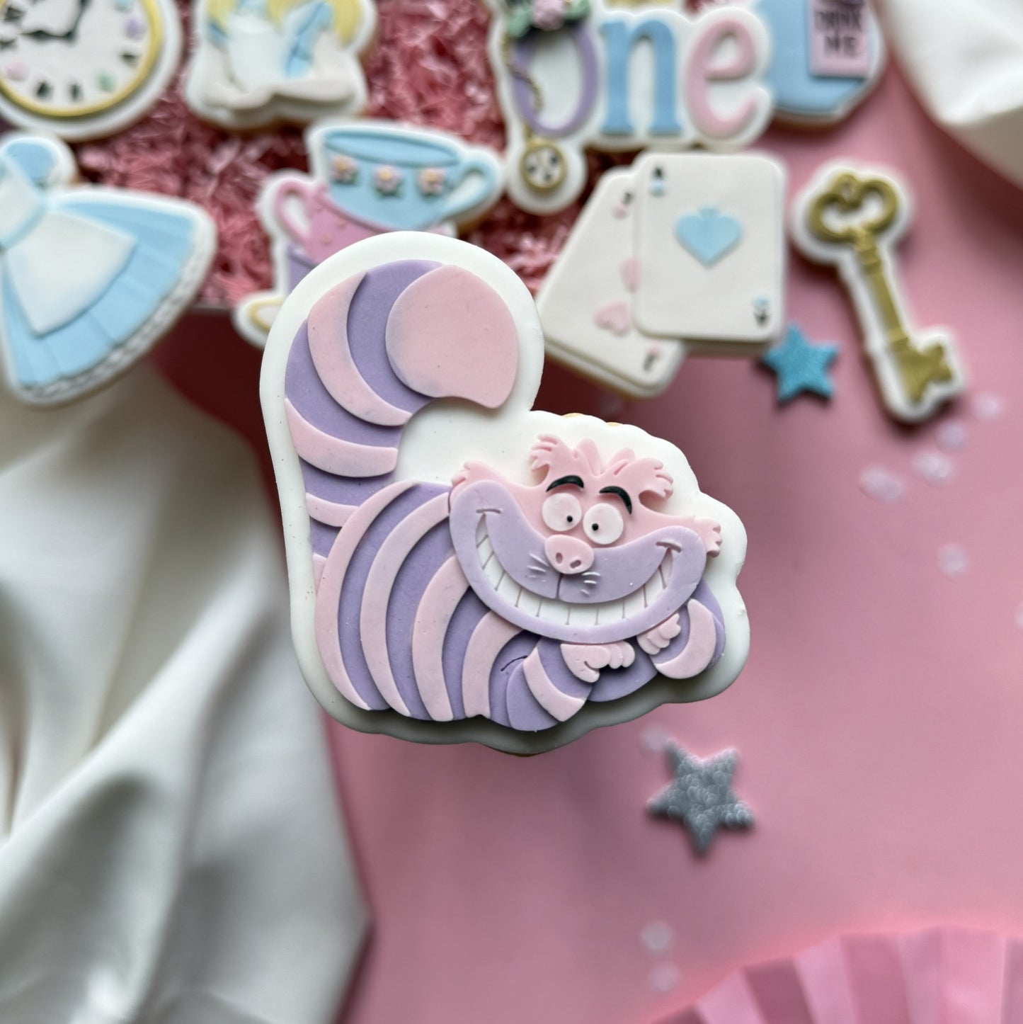 ALICE 3 - Katze (Ausstechform und Stamp)