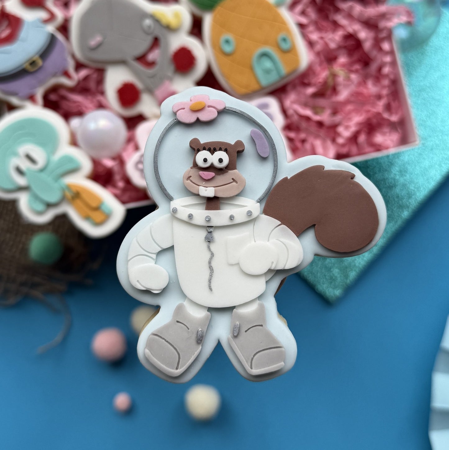 SPONGEBOB 5 - Sandy (Ausstechform und Stamp)