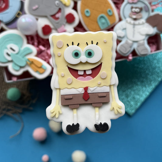 SPONGEBOB 1 - Spongebob (Ausstechform und Stamp)