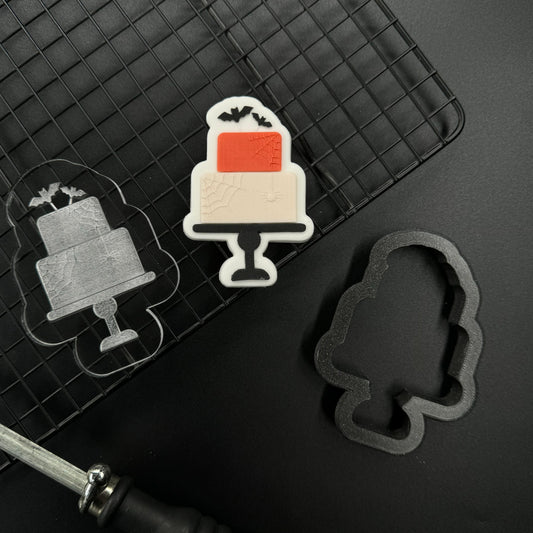 HALLOWEEN 11 - Kuchen (Ausstechform und Stamp)
