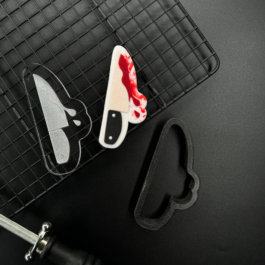 HALLOWEEN 5 - Messer (Ausstechform und Stamp)