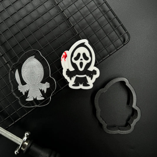 HALLOWEEN 3 - Scream (Ausstechform und Stamp)