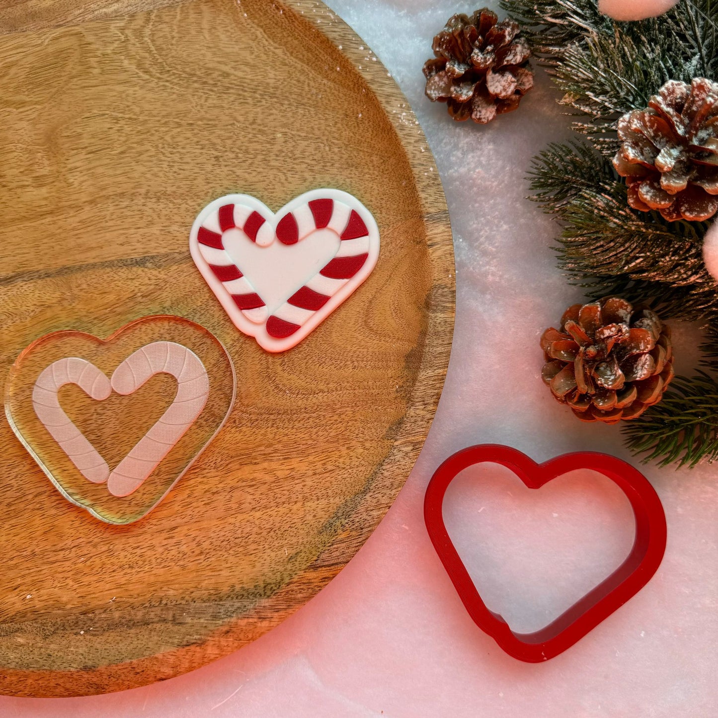 WEIHNACHTEN 24 - Zuckerstange (Ausstechform und Stamp)