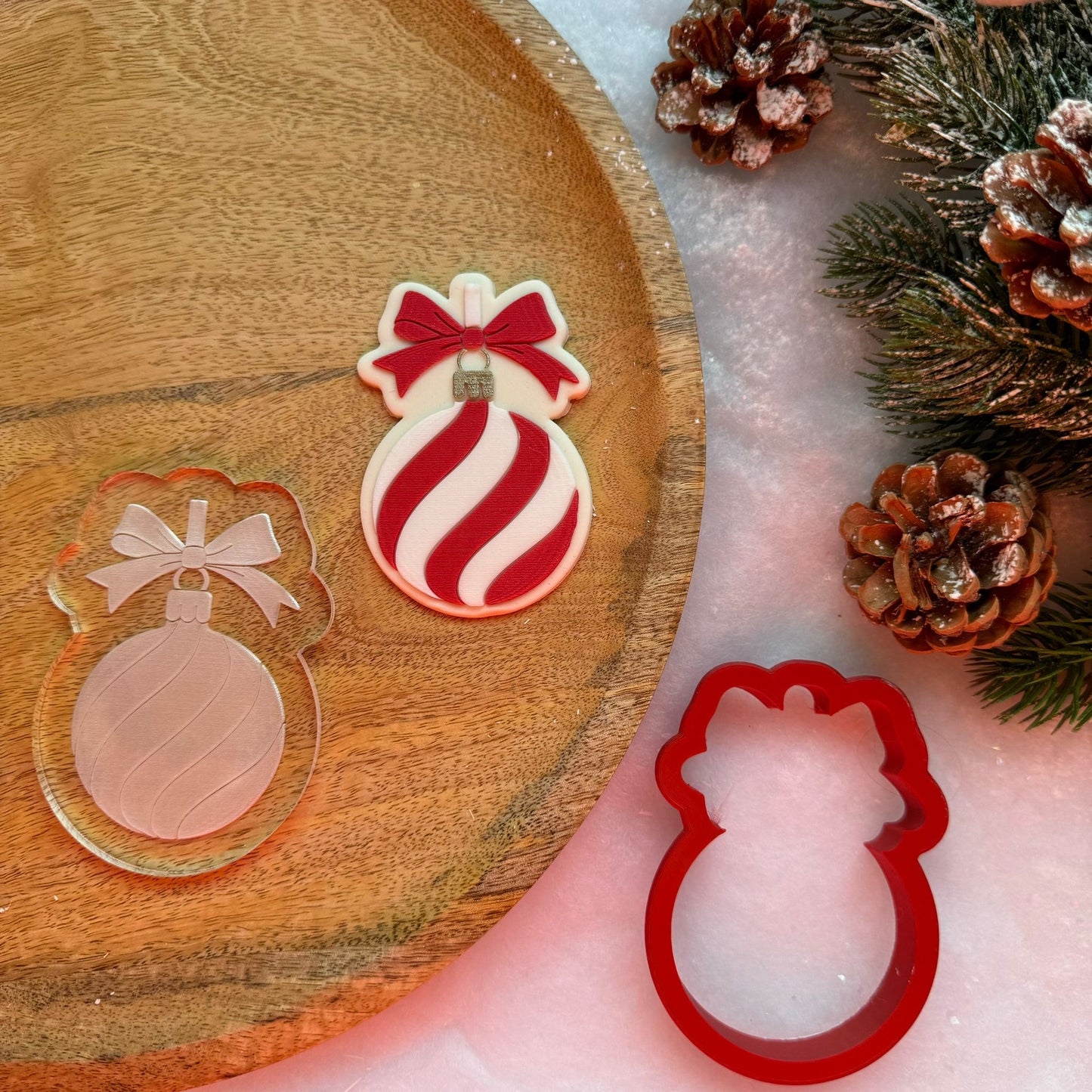 WEIHNACHTEN 20 - Ornament (Ausstechform und Stamp)