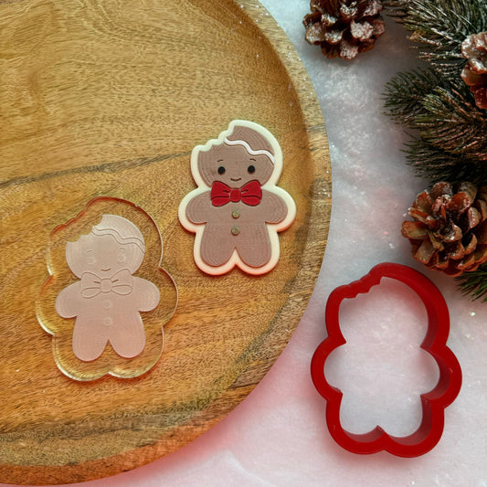 WEIHNACHTEN 6 - Lebkuchenjunge (Ausstechform und Stamp)