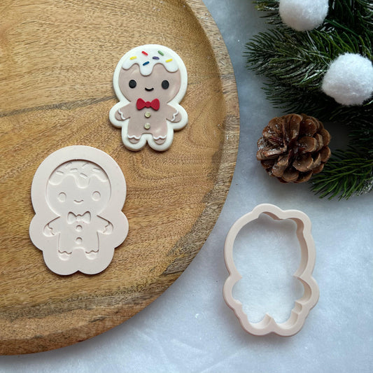 WEIHNACHTEN PLA 41 - Lebkuchen (Ausstechform und Stamp)