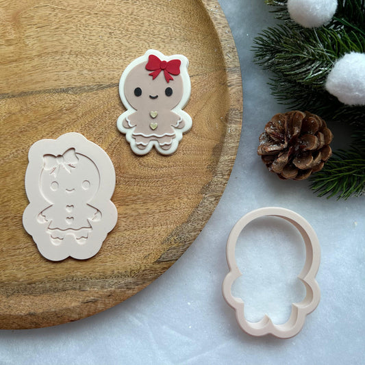 WEIHNACHTEN PLA 42 - Lebkuchen (Ausstechform und Stamp)