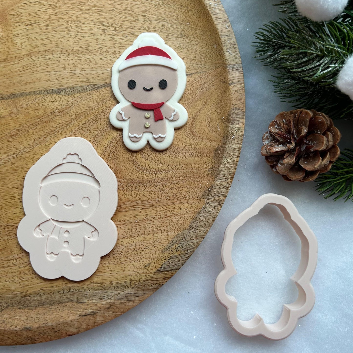 WEIHNACHTEN PLA 43 - Lebkuchen (Ausstechform und Stamp)