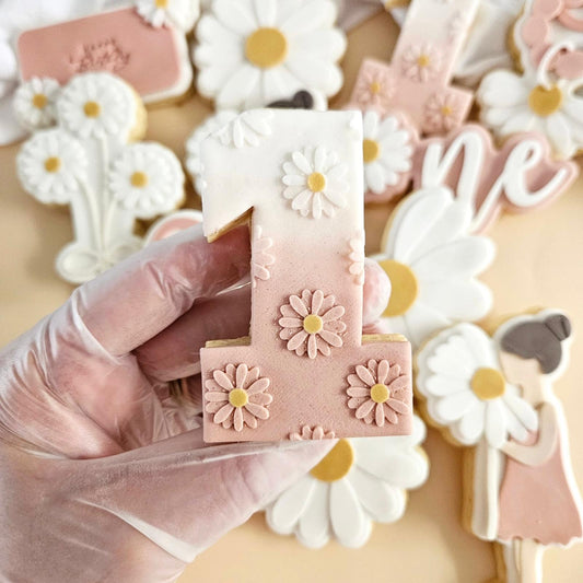 GÄNSEBLÜMCHEN 7 - Gänseblümchenmuster (Ausstechform und Stamp)