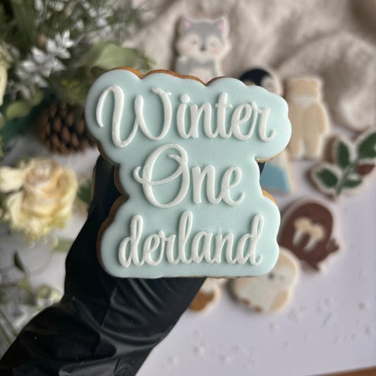 WINTERTIERE 18 - Winter One Derland (Ausstechform und Stamp)