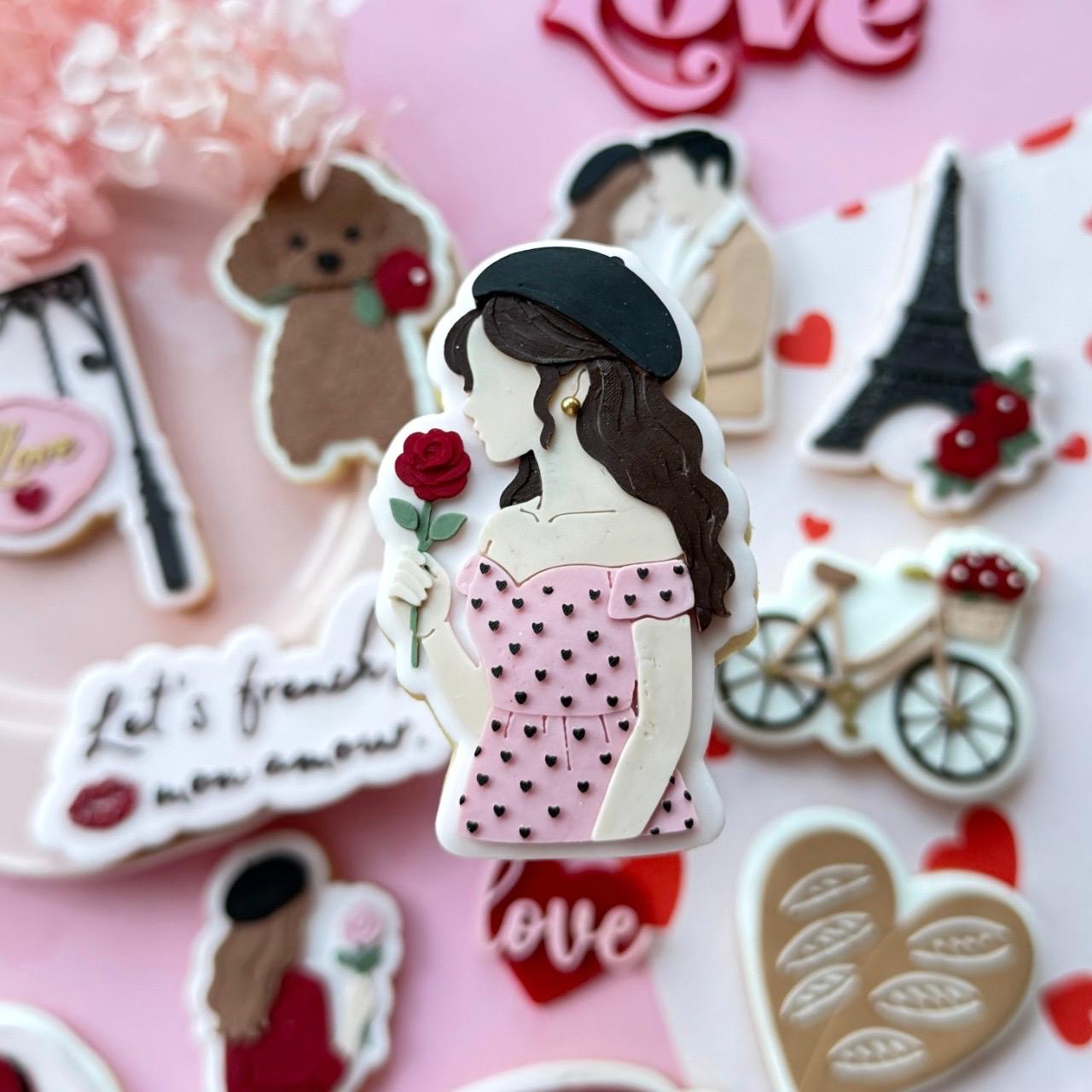 VALENTINSTAG 2026 11 - Mädchen mit Rose