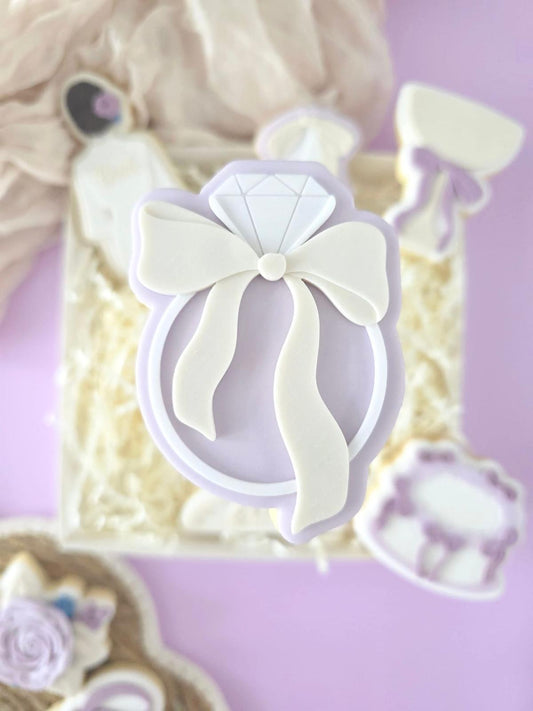HOCHZEIT 38 - Ring mit Schleife