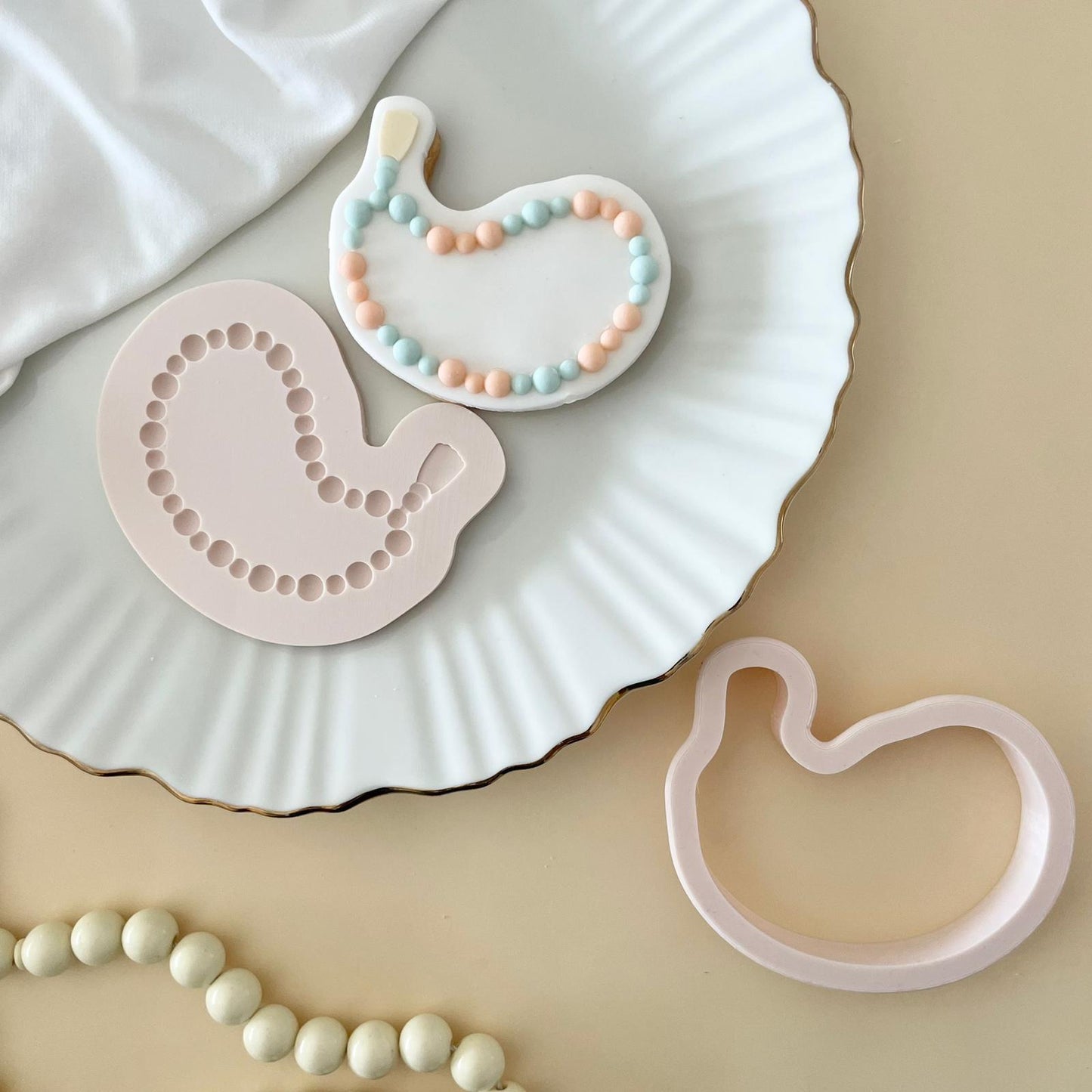 RAMADAN2025 19 - Tasbih (Ausstechform und Stamp)